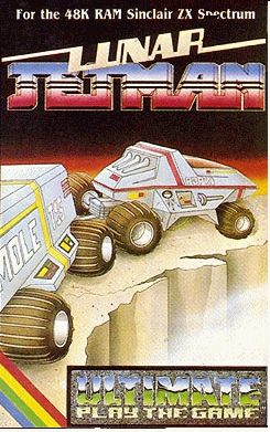 Lunar Jetman box art for ZX Spectrum