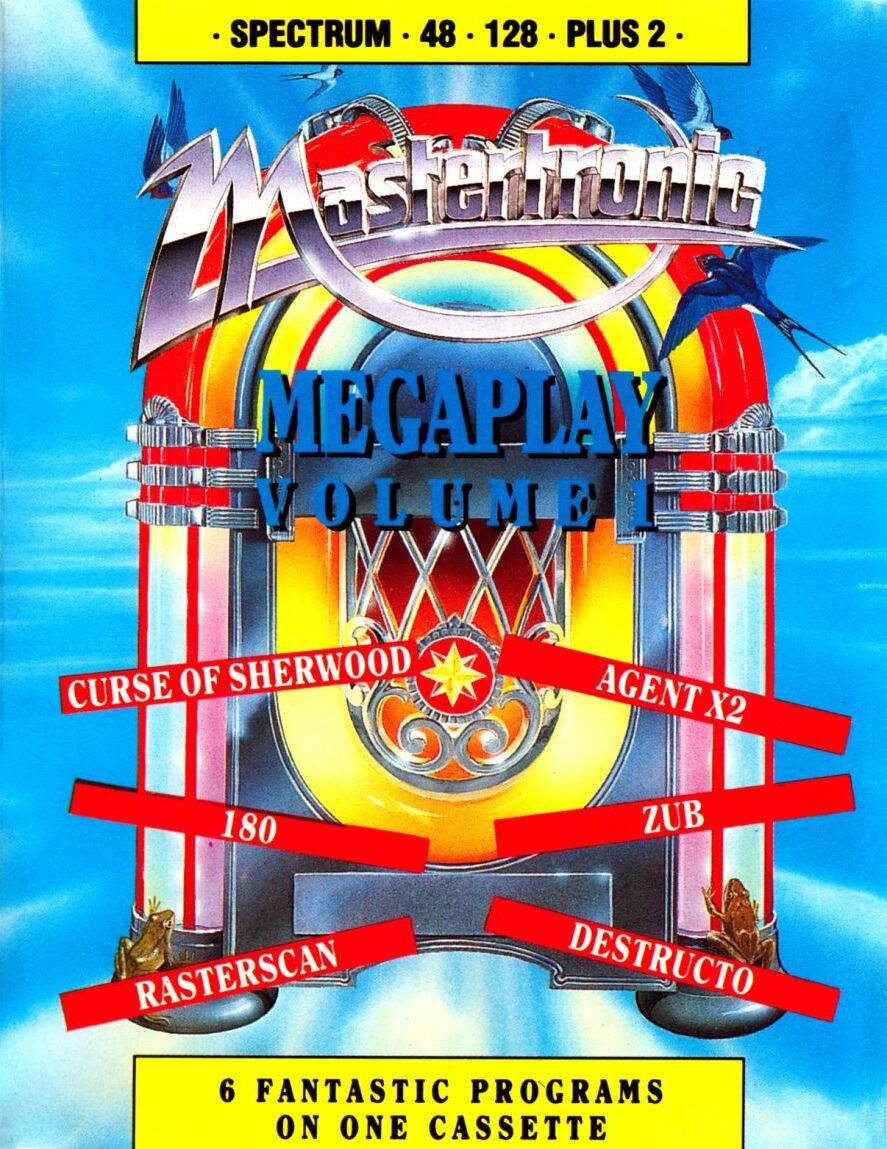 Megaplay Volume 1 box art for ZX Spectrum