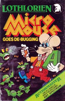 Micro Mouse Goes De-Bugging box art for ZX Spectrum
