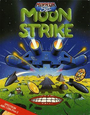 Moon Strike box art for ZX Spectrum