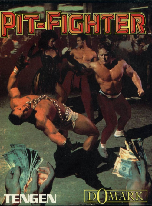 Pit-Fighter box art for ZX Spectrum