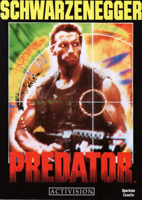 Predator box art for ZX Spectrum