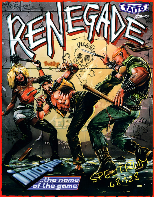 Renegade [+3 Disk] box art for ZX Spectrum