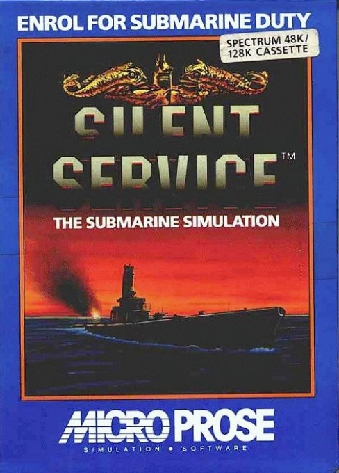 Silent Service box art for ZX Spectrum