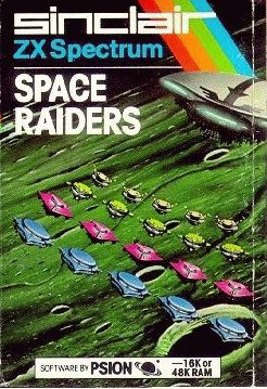 Space Raiders box art for ZX Spectrum