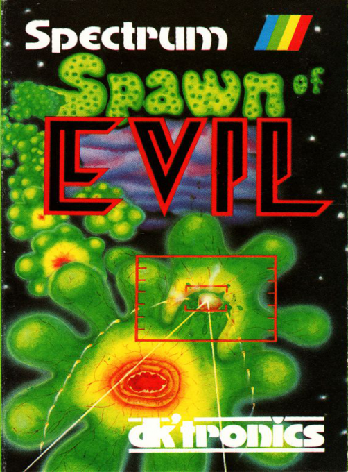 Spawn of Evil box art for ZX Spectrum