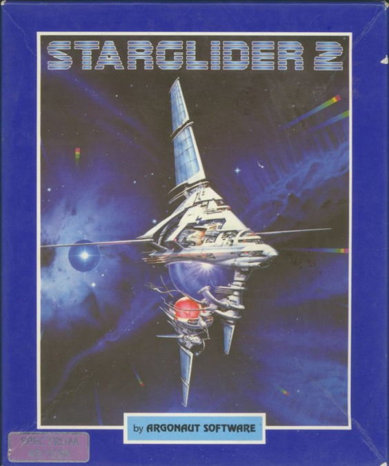 Starglider 2 box art for ZX Spectrum