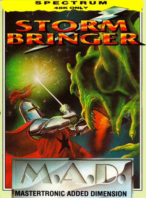 Stormbringer box art for ZX Spectrum