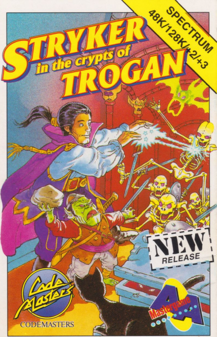 Stryker - In the Crypts of Trogan box art for ZX Spectrum