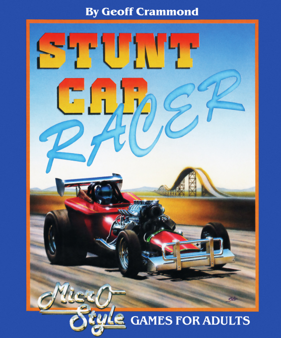 Stunt Car Racer box art for ZX Spectrum