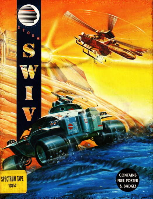 SWIV box art for ZX Spectrum
