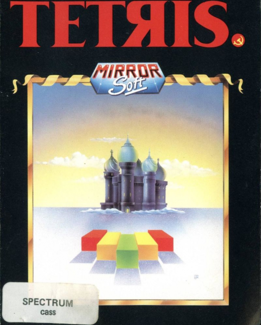 Tetris box art for ZX Spectrum