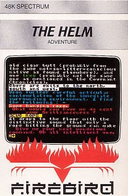 The Helm box art for ZX Spectrum