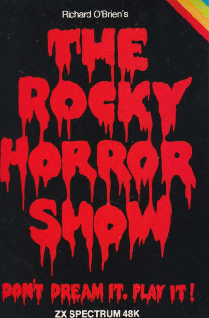 The Rocky Horror Show box art for ZX Spectrum