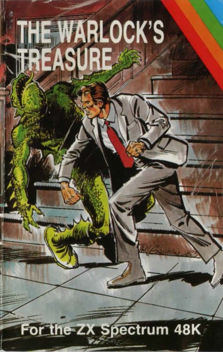 The Warlock's Treasure box art for ZX Spectrum