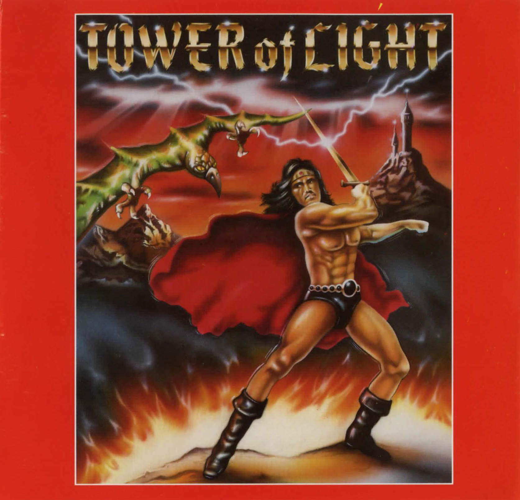 Tower of Light box art for ZX Spectrum