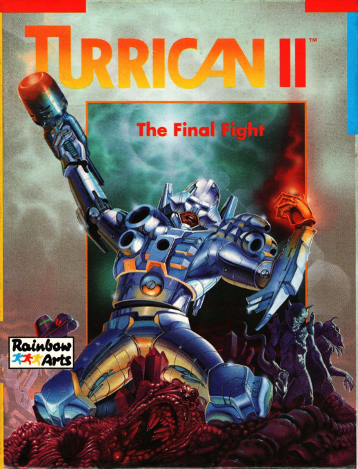 Turrican II: The Final Fight box art for ZX Spectrum