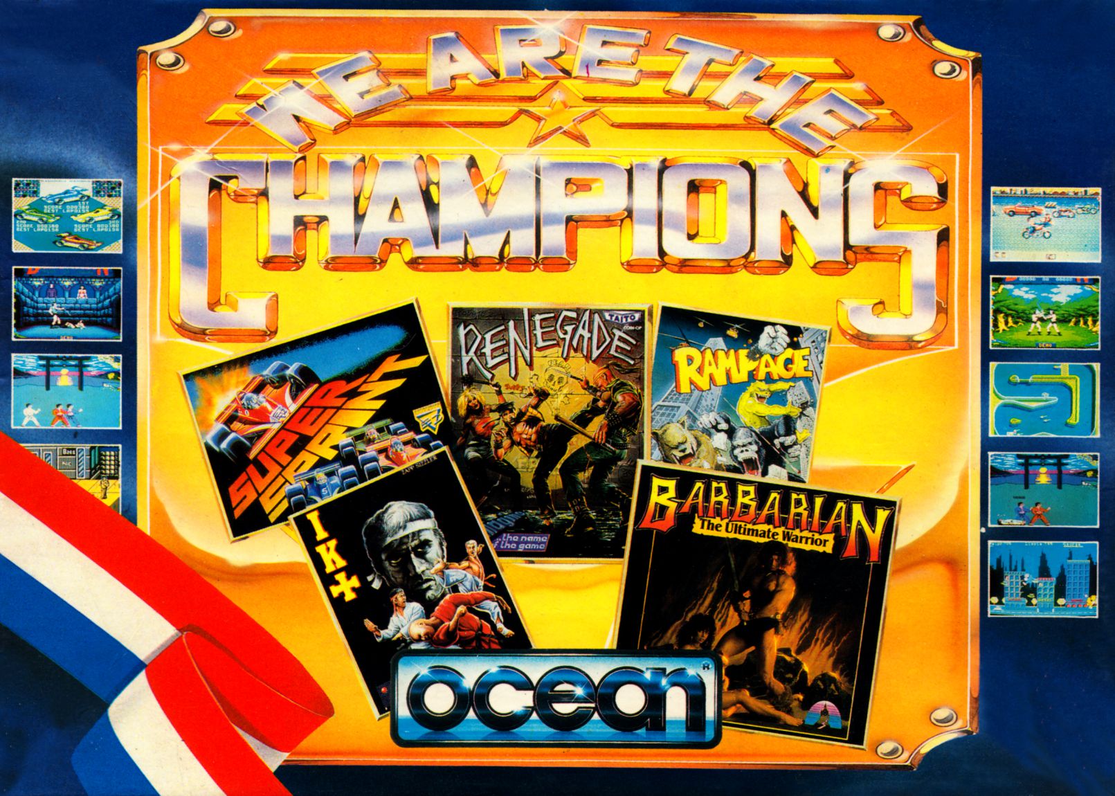 We Are The Champions box art for ZX Spectrum