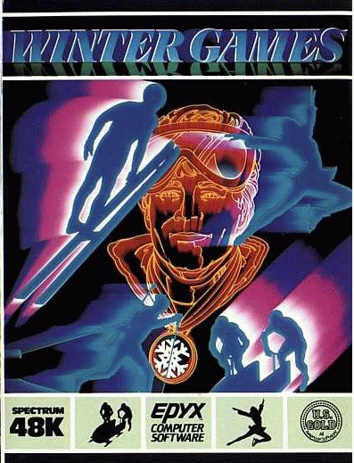 Winter Games [Kixx] box art for ZX Spectrum
