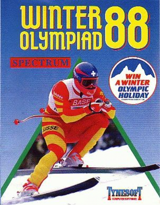 Winter Olympiad '88 [+3 Disk] box art for ZX Spectrum