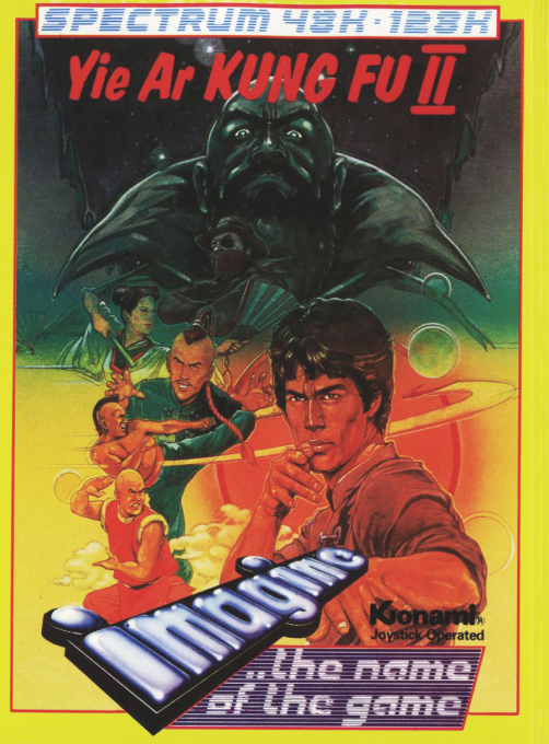 Yie Ar Kung-Fu II box art for ZX Spectrum