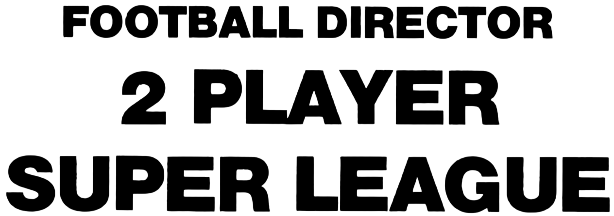 2 Player Superleague logo for ZX Spectrum