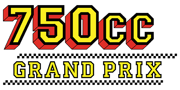 750cc Grand Prix logo for ZX Spectrum