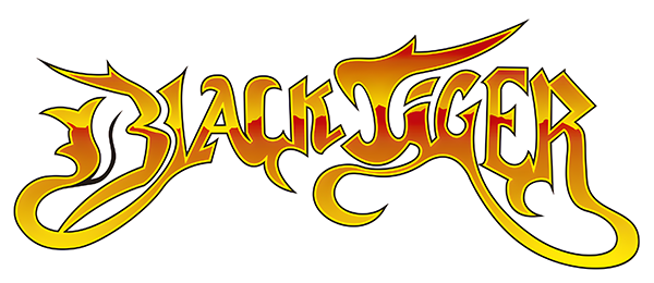 Black Tiger logo for ZX Spectrum