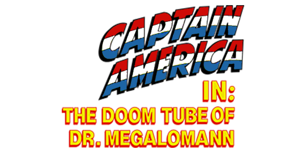 Captain America in: The Doom Tube of Dr. Megalomann logo for ZX Spectrum