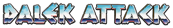 Dalek Attack logo for ZX Spectrum