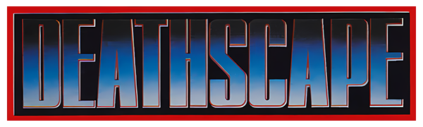 Deathscape logo for ZX Spectrum