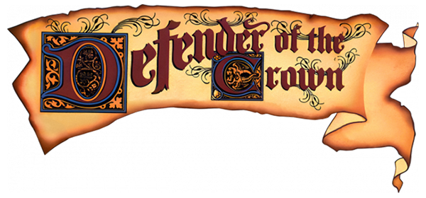 Defender of the Crown logo for ZX Spectrum