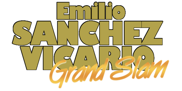 Emilio Sanchez Vicario Grand Slam logo for ZX Spectrum