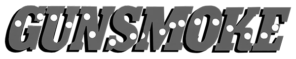 Gunsmoke logo for ZX Spectrum