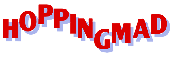 Hopping Mad logo for ZX Spectrum