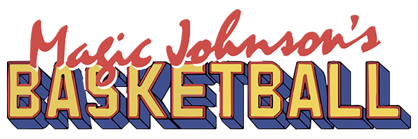 Magic Johnson's Basketball logo for ZX Spectrum