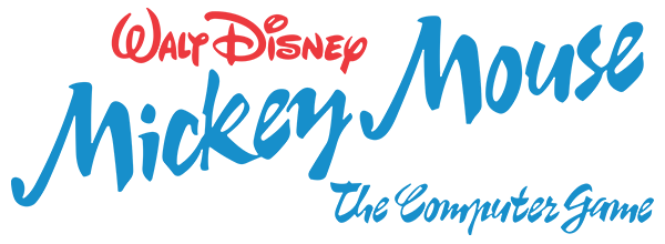Mickey Mouse - The Computer Game logo for ZX Spectrum