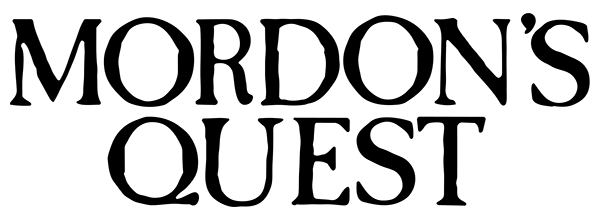 Mordon's Quest logo for ZX Spectrum