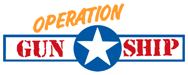 Operation Gunship logo for ZX Spectrum