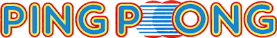 Ping Pong logo for ZX Spectrum