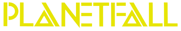 Planetfall logo for ZX Spectrum
