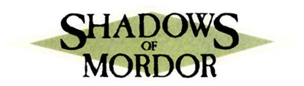 Shadows of Mordor logo for ZX Spectrum