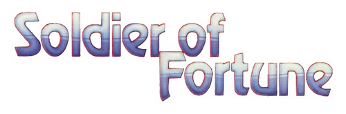 Soldier of Fortune logo for ZX Spectrum