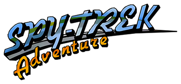 Spy-Trek Adventure logo for ZX Spectrum