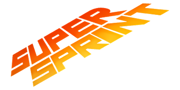 Super Sprint logo for ZX Spectrum