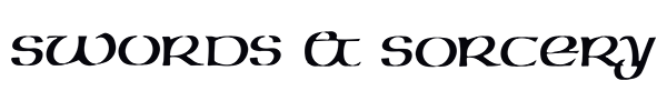 Swords and Sorcery logo for ZX Spectrum