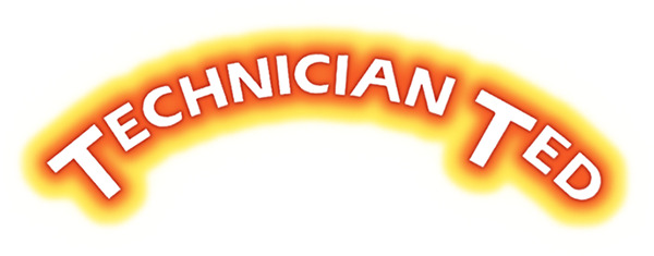 Technician Ted logo for ZX Spectrum