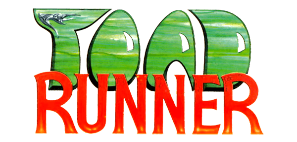Toad Runner logo for ZX Spectrum