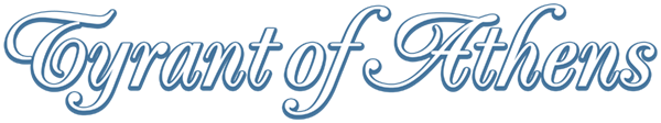 Tyrant of Athens logo for ZX Spectrum