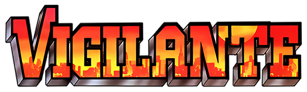 Vigilante logo for ZX Spectrum